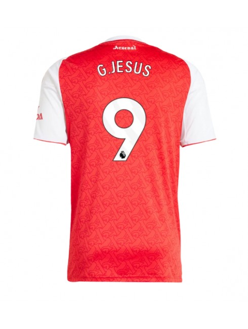 Arsenal Gabriel Jesus #9 Replika Hemmakläder 2025-26 Kortärmad Arsenal Gabriel Jesus #9 Replika Hemmakläder 2025-26 Kortärmad